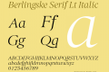 Berlingske Serif Lt