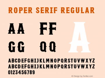 Roper Serif