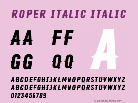 Roper Italic