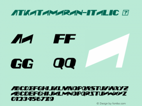 ATKatamaran-Italic