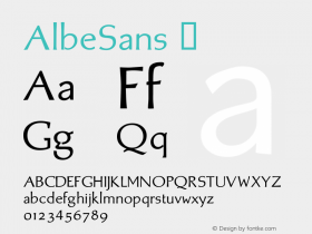 AlbeSans