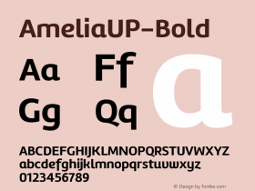 AmeliaUP-Bold