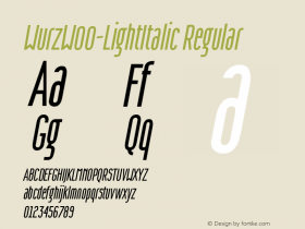 Wurz-LightItalic