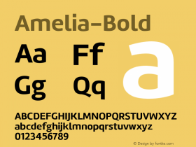 Amelia-Bold