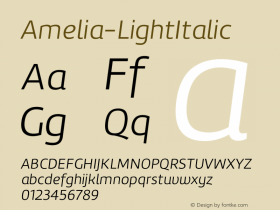 Amelia-LightItalic