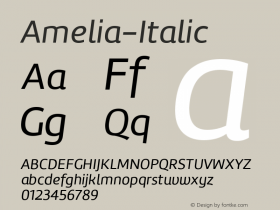 Amelia-Italic