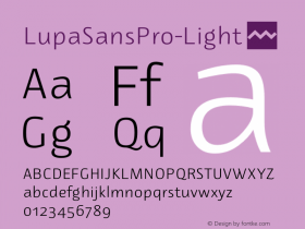 LupaSansPro-Light