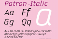 Patron-Italic