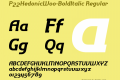 P22Hedonic-BoldItalic