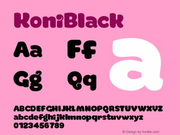 KoniBlack