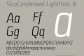 SicaCondensed-LightItalic