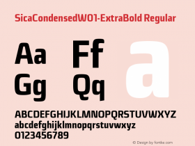 SicaCondensed-ExtraBold