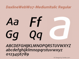 DaxlineWeb-MediumItalic