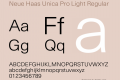 Neue Haas Unica Pro Light