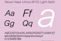 Neue Haas Unica W1G Light