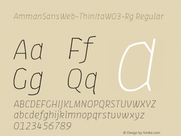 AmmanSansWeb-ThinIta-Rg