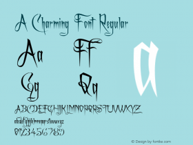 A Charming Font