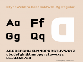 QTypeWebPro-CondBold-Rg