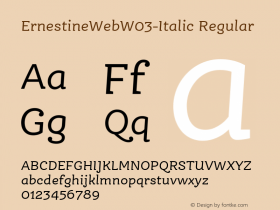 ErnestineWeb-Italic