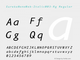 EurekaMonoWeb-Italic-Rg