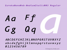 EurekaMonoWeb-MediumItalic