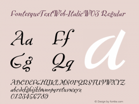 FontesqueTextWeb-Italic