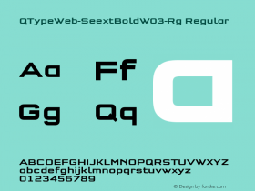 QTypeWeb-SeextBold-Rg