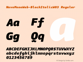 NuvoMonoWeb-BlackItalic