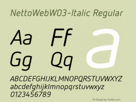 NettoWeb-Italic