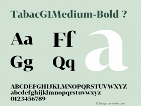 TabacG1Medium-Bold