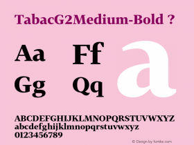 TabacG2Medium-Bold