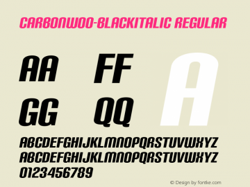 Carbon-BlackItalic