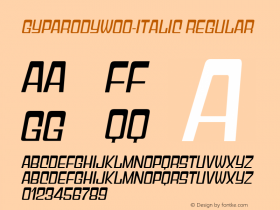 Gyparody-Italic