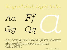 Brignell Slab Light