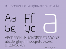 Biome-ExtraLightNarrow