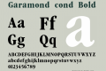 Garamond cond