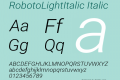 RobotoLightItalic