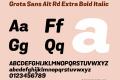 Grota Sans Alt Rd Extra Bold