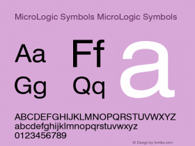 MicroLogic Symbols