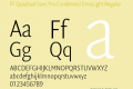 FF Quadraat Sans Pro Condensed ExtraLight