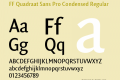 FF Quadraat Sans Pro Condensed