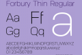 Forbury Thin