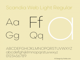 Scandia Web Light