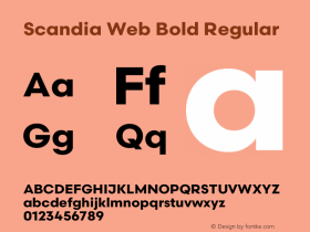 Scandia Web Bold