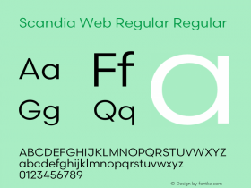 Scandia Web Regular