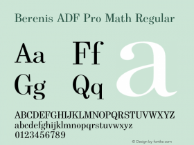 Berenis ADF Pro Math