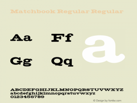 Matchbook Regular