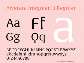 Alverata Irregular Lt