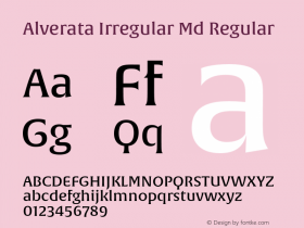 Alverata Irregular Md