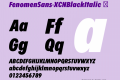 FenomenSans-XCNBlackItalic